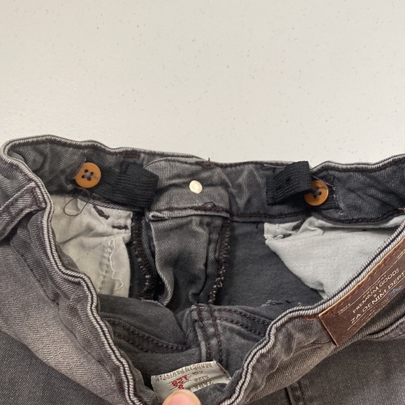 Zara Boy’s Gray Denim Skinny Jeans Size 8 - Picture 8 of 9